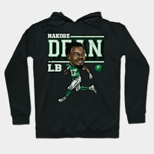 Nakobe Dean Philadelphia Cartoon Hoodie